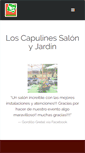 Mobile Screenshot of jardinloscapulines.com